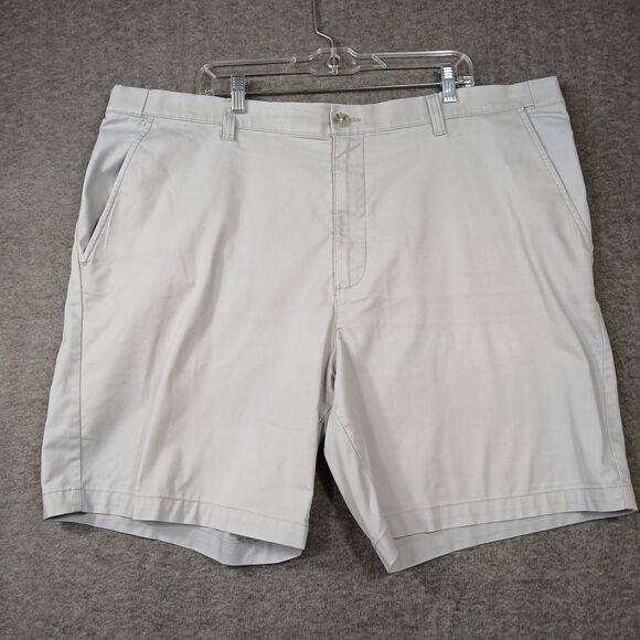 Croft & Barrow Lightweight Stretch Men's‎ Chino Workwear Gray Shorts Size 44 - Picture 1 of 8